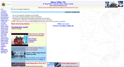 Desktop Screenshot of algomasailingclub.com